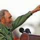 Former Cuban President Fidel Castro speaks during the May Day ceremony in Havana in 2006.
ADALBERTO ROQUE/AFP/Getty Images